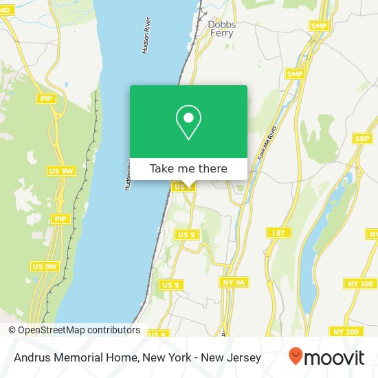Andrus Memorial Home map