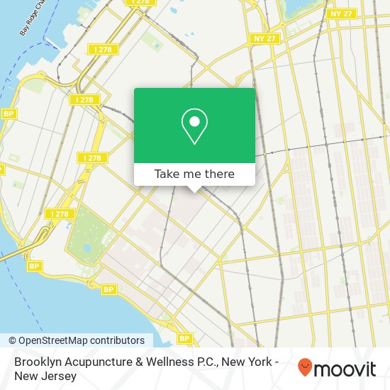 Brooklyn Acupuncture & Wellness P.C. map
