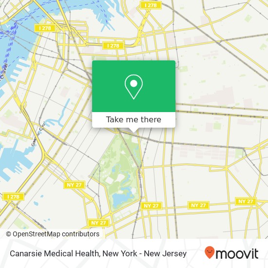 Canarsie Medical Health map