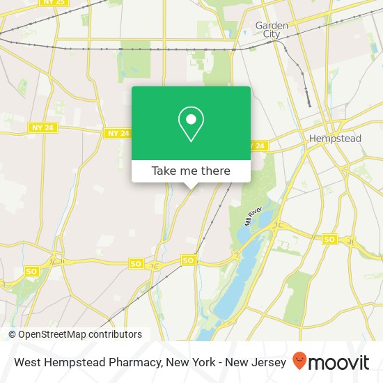 Mapa de West Hempstead Pharmacy