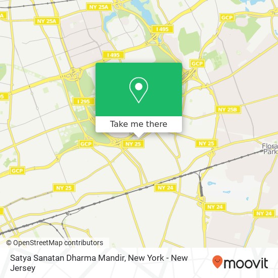 Satya Sanatan Dharma Mandir map