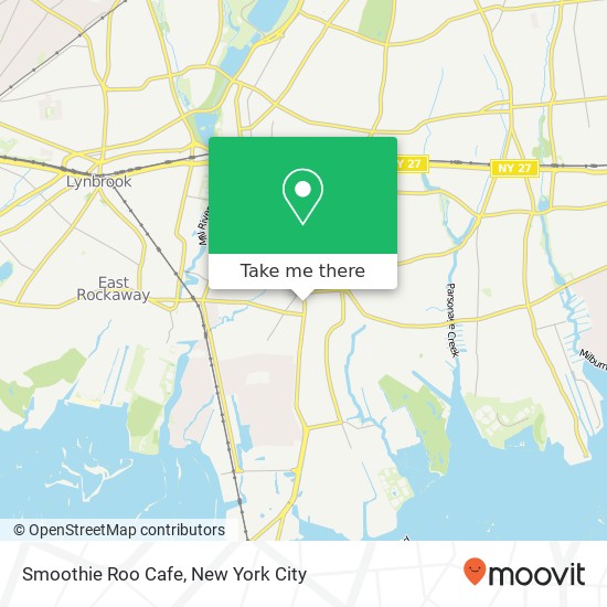 Mapa de Smoothie Roo Cafe