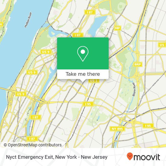 Nyct Emergency Exit map