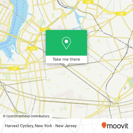 Harvest Cyclery map