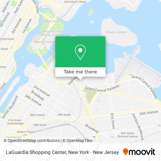 LaGuardia Shopping Center map