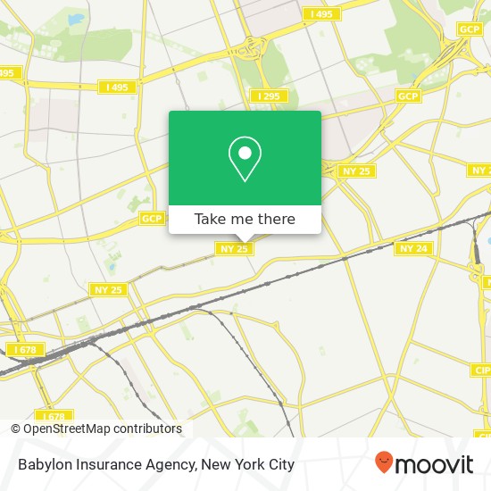 Babylon Insurance Agency map