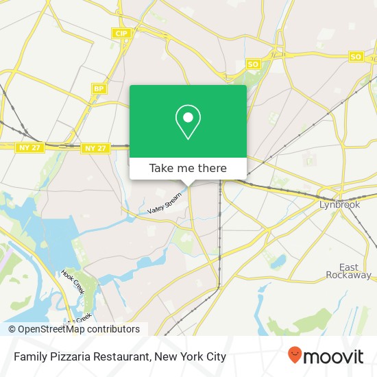 Family Pizzaria Restaurant map