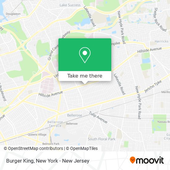Mapa de Burger King
