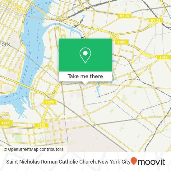 Mapa de Saint Nicholas Roman Catholic Church