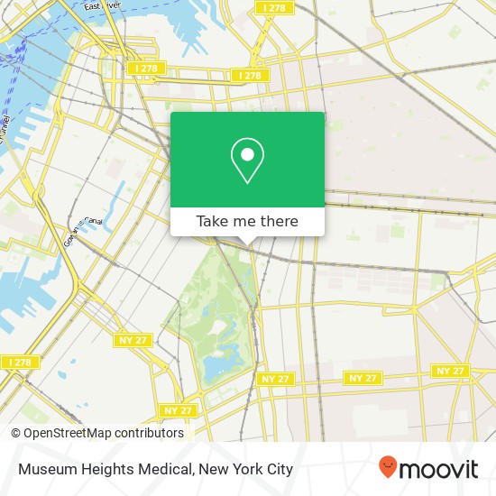 Museum Heights Medical map