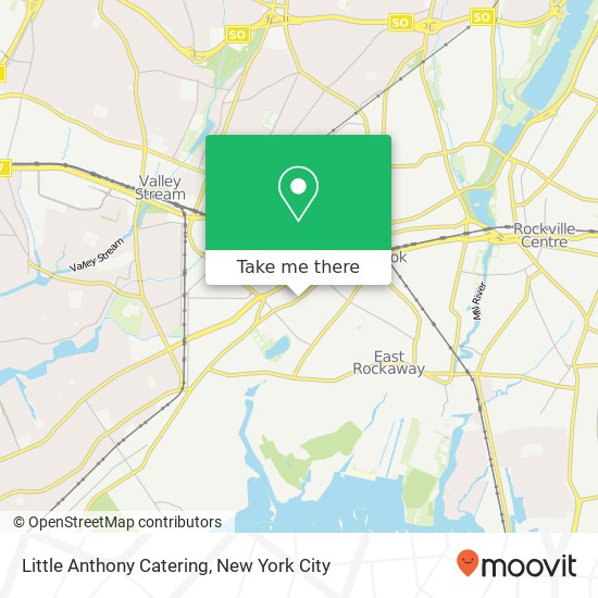 Little Anthony Catering map