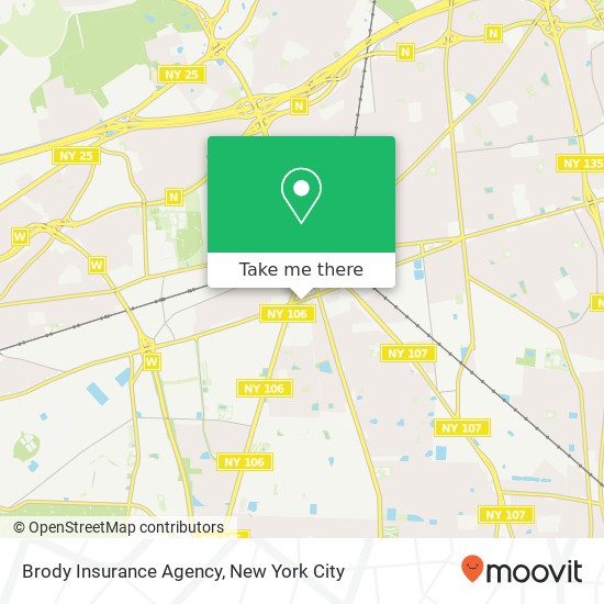 Mapa de Brody Insurance Agency