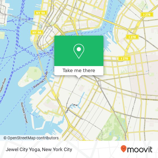 Mapa de Jewel City Yoga