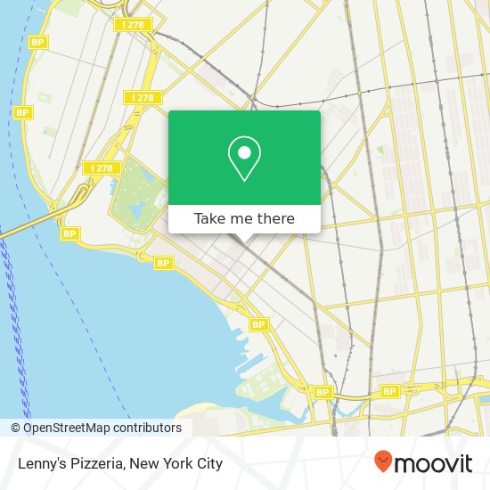 Mapa de Lenny's Pizzeria