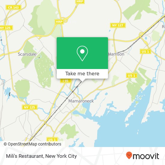 Mili's Restaurant map
