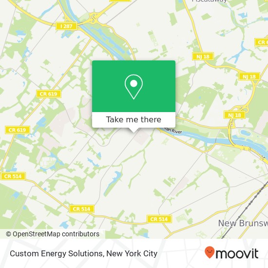 Mapa de Custom Energy Solutions