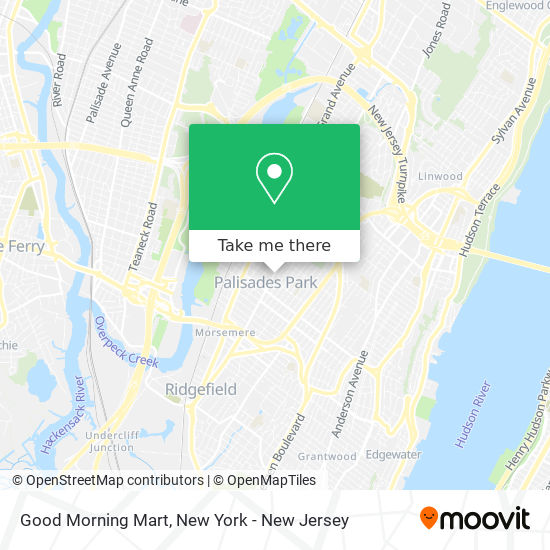 Mapa de Good Morning Mart