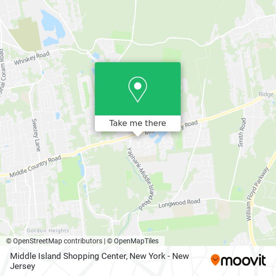 Middle Island Shopping Center map