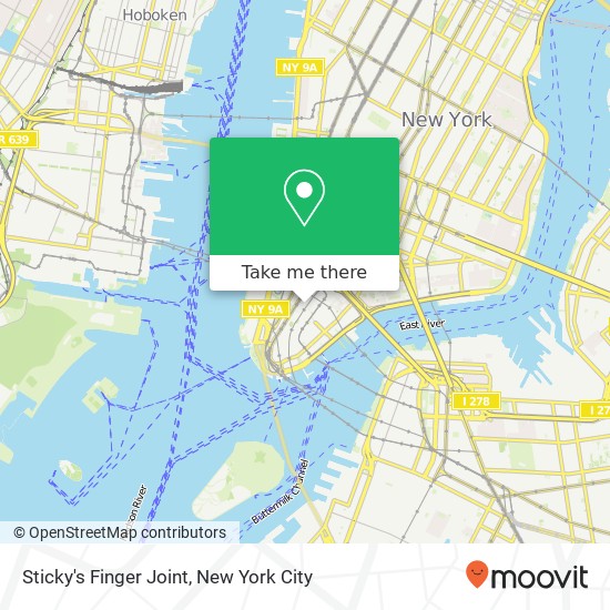 Sticky's Finger Joint map