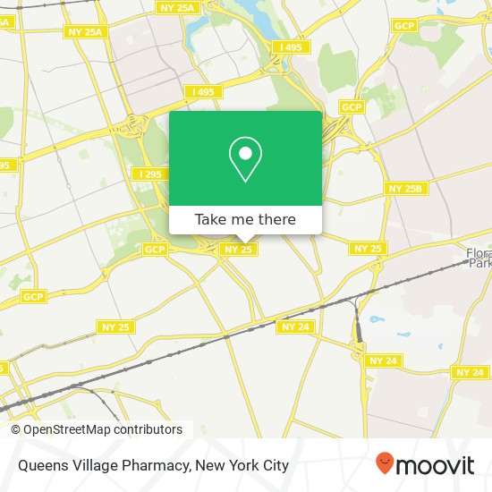 Queens Village Pharmacy map