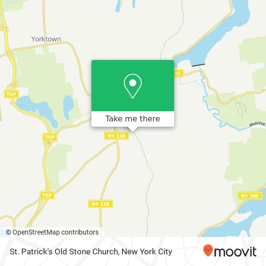 St. Patrick's Old Stone Church map