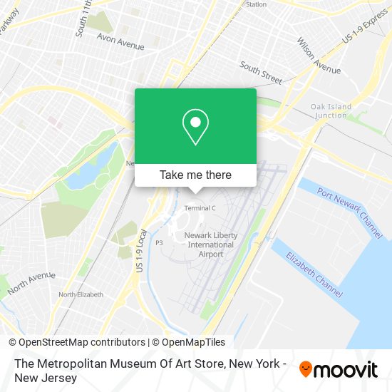 Mapa de The Metropolitan Museum Of Art Store