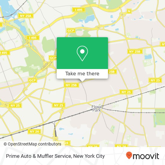 Prime Auto & Muffler Service map