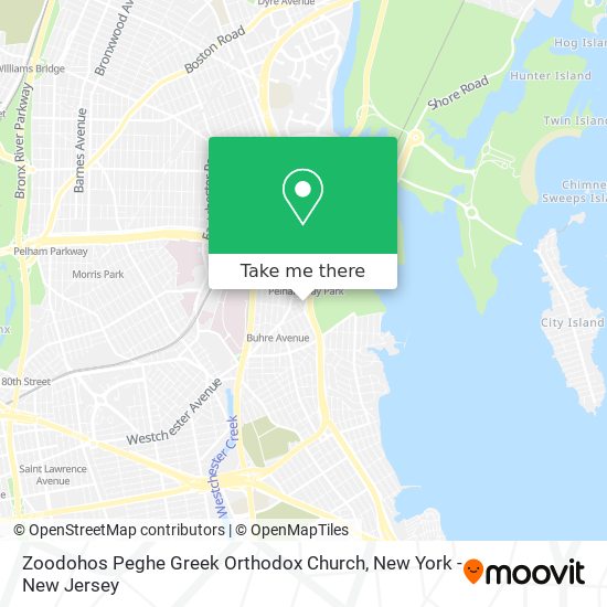 Mapa de Zoodohos Peghe Greek Orthodox Church