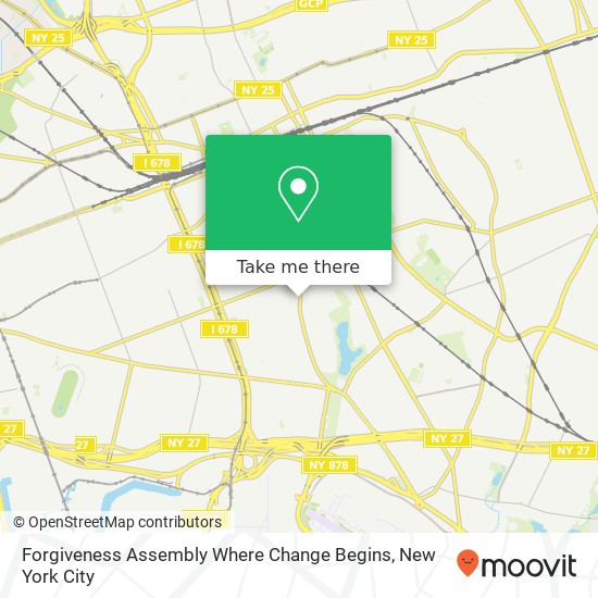 Forgiveness Assembly Where Change Begins map