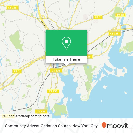 Community Advent Christian Church map