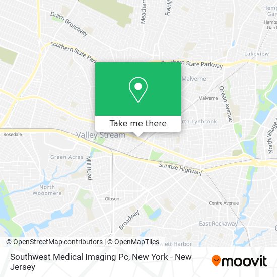 Southwest Medical Imaging Pc map
