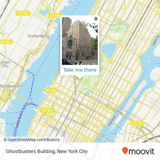 Ghostbusters Building map