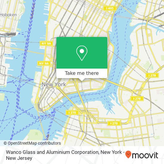 Wanco Glass and Aluminium Corporation map