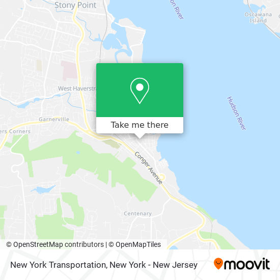 Mapa de New York Transportation