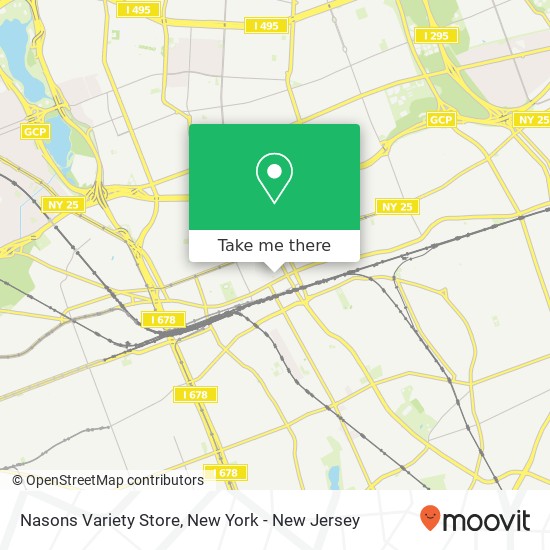 Nasons Variety Store map