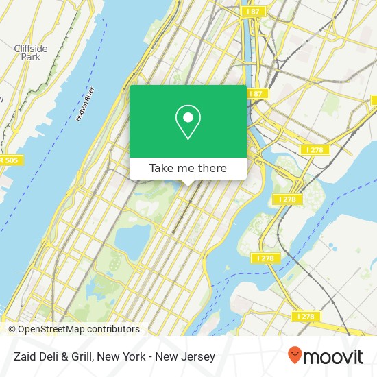 Zaid Deli & Grill map