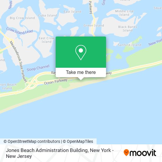 Mapa de Jones Beach Administration Building