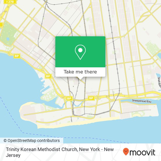 Mapa de Trinity Korean Methodist Church