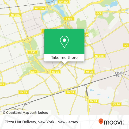 Pizza Hut Delivery map