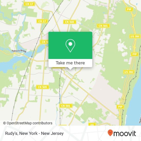 Mapa de Rudy's