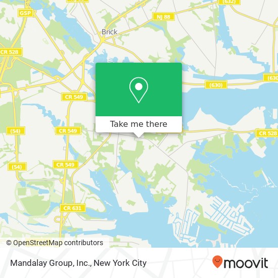 Mapa de Mandalay Group, Inc.