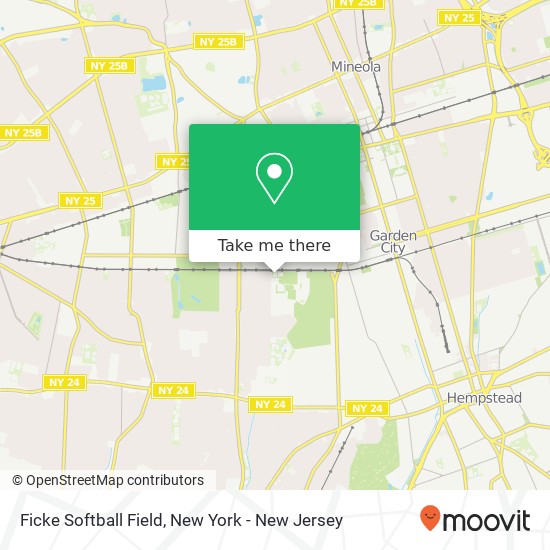 Mapa de Ficke Softball Field