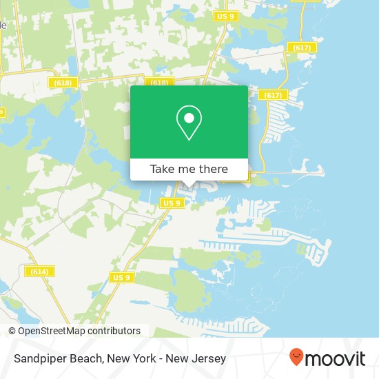 Sandpiper Beach map