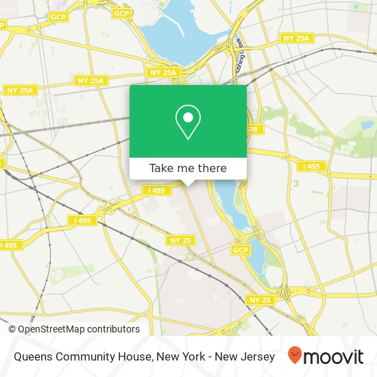 Mapa de Queens Community House