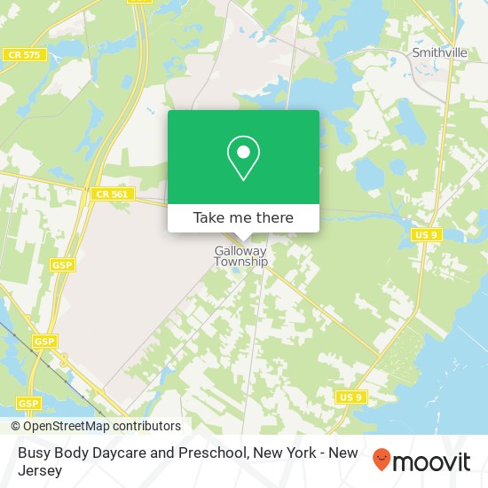 Busy Body Daycare and Preschool map
