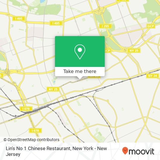 Mapa de Lin's No 1 Chinese Restaurant