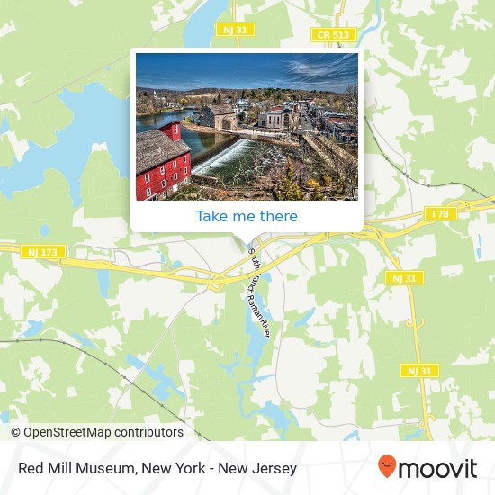 Red Mill Museum map