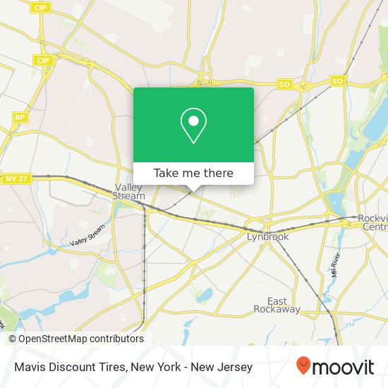 Mavis Discount Tires map