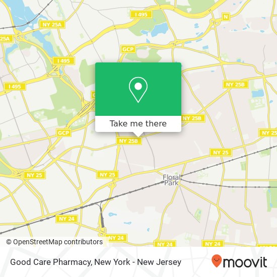 Mapa de Good Care Pharmacy