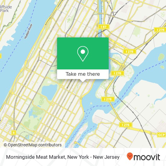 Morningside Meat Market map
